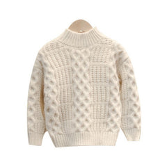 Guttegenser i lyse farger, ny vestlig stil pluss fløyel