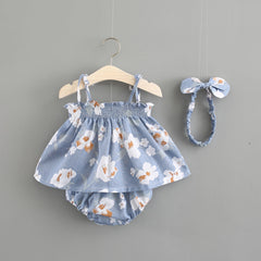 Baby Ny Sommer Koreansk Prinsessekjole Babyskjørt Jentekjole Dress