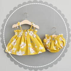 Baby Ny Sommer Koreansk Prinsessekjole Babyskjørt Jentekjole Dress
