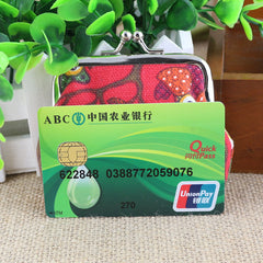 Koreansk nydelig liten nullveske dame lerret ugle tegneserie barn myntveske Yiwu liten veske engros