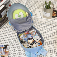 Engros barne tegneserie barnehage skolesekk liten fly hardt skall ryggsekk vanntett eggeskall dobbel skulderveske