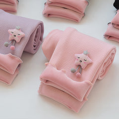 Jenteleggings vår- og høstvinterklær