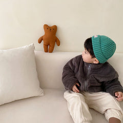 Barn Vinterfrakker Barn Yttertøy Gutt Varm Fleecejakke Baby Jentejakker Høst Vår Barneklær