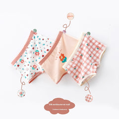 Barnetrøyer for kvinner, tre fire hjørner, ren bomull, baby, liten jente